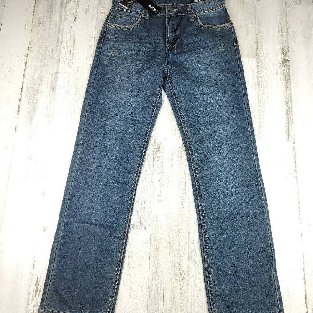 BUFFALO BY DAVID BITTON DELANO STRAIGHT LEG JEANS SIZE 16 NWT